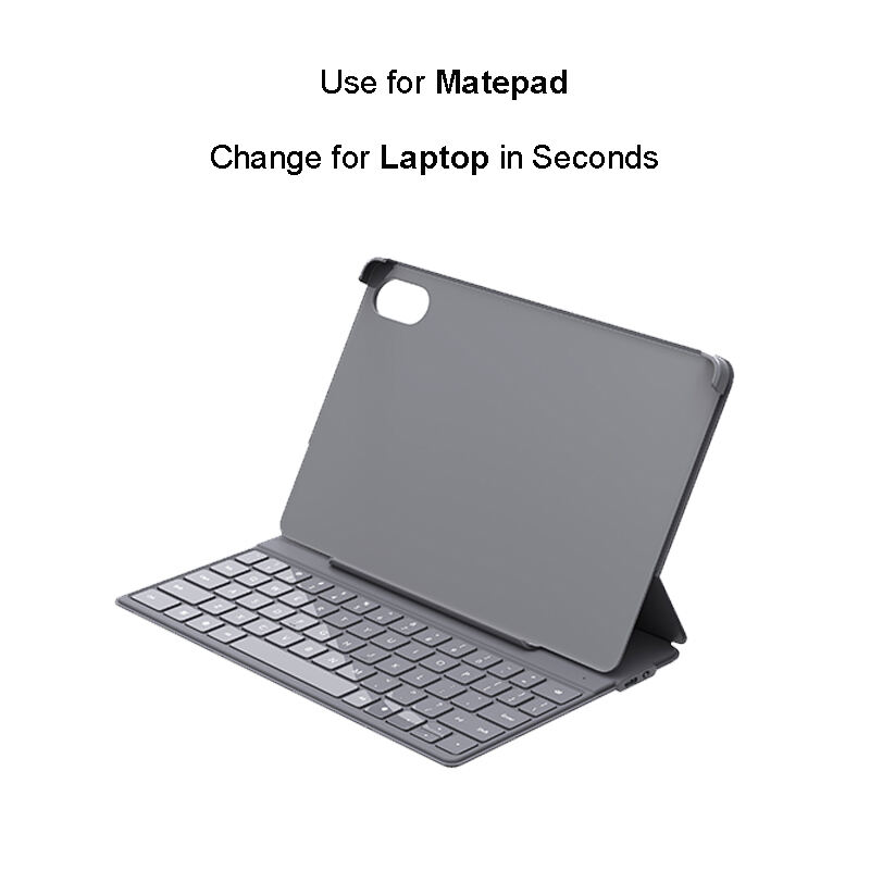 Funda de cuero original de alta calidad Laudtec con teclado integrado para tabletas para Huawei Matepad 10.4  