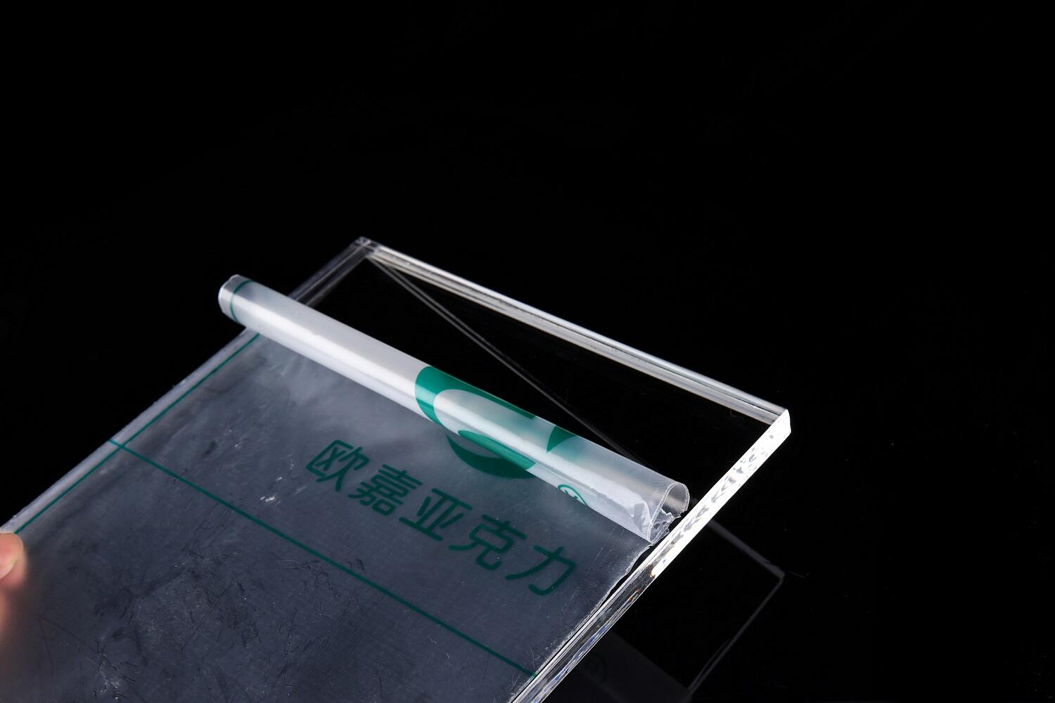 Cast acrylic plastic sheets Customized size Clear details