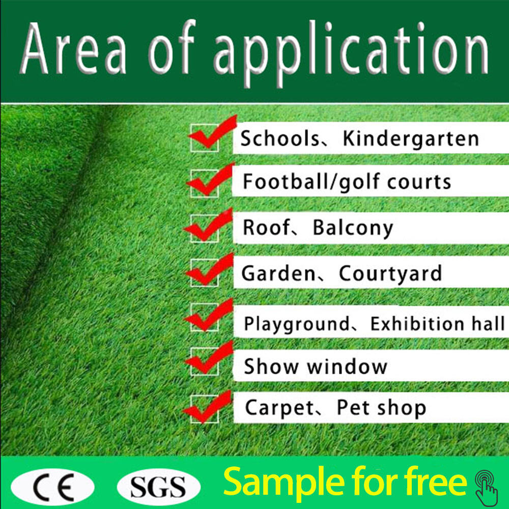 High Density Artificial Outdoor Carpet Natural Sport Grass Artificial for Basketball Court Flooring Grass Wall details