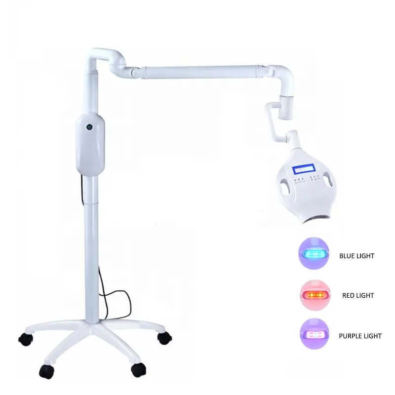 Dental equipment whitening instrument vertical removable teeth whitening LED Bleaching System factory