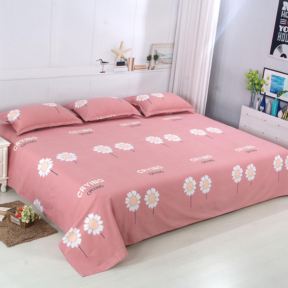 Bed sheets pure cotton 1.5 1.8 2 meters manufacturer directly sells thickened bed sheet details