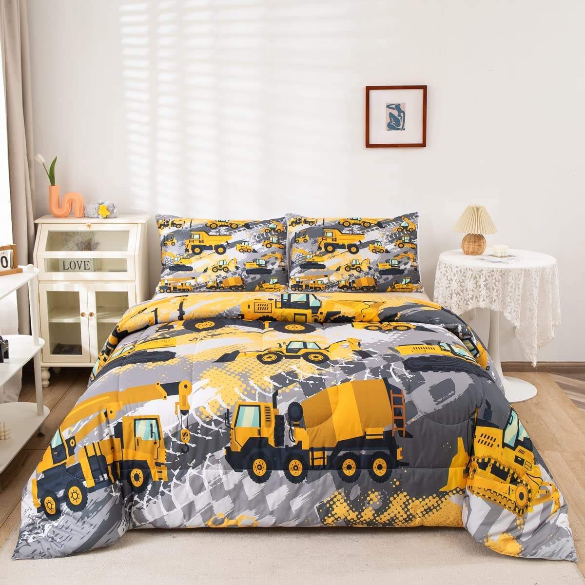 Wholesale Stripes Seersucker Bedding Set with Comforter Flat Sheet Fitted Sheet Bed Skirt Pillow Shams Pillowcases manufacture