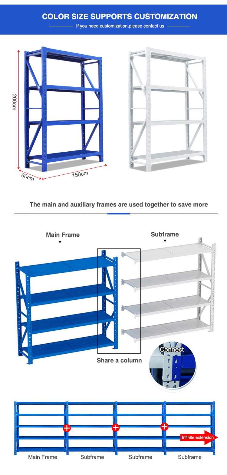 Morgie Manufacturer  Foldable Shelf Storage 4 Faltbare Metal rack shelving big Capacity organazer Shelf for Shop display factory