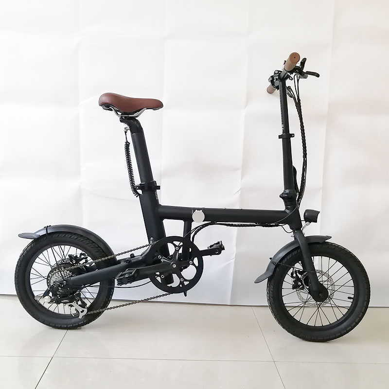 Foldable Electric Bike Brushless 36V 250W LED Light OEM Frame Battery Time Charging details