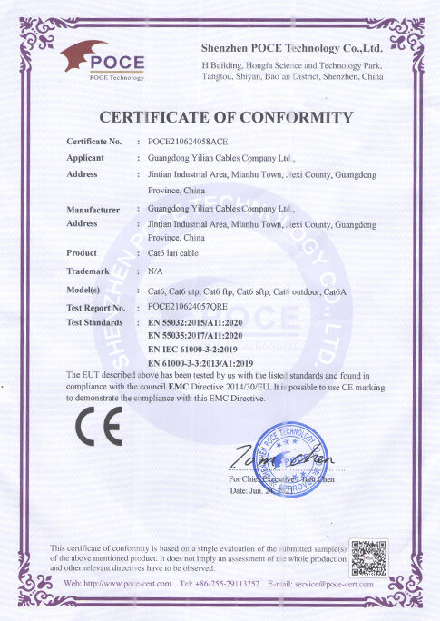 Certificates
