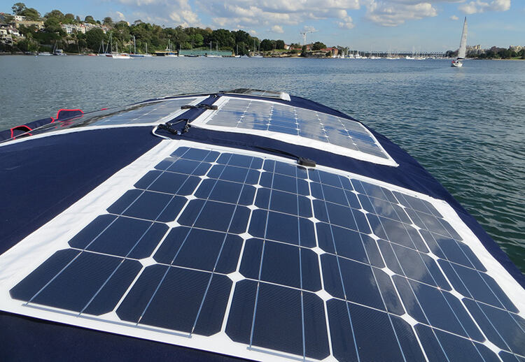 1800W Flexible Thin Film Boat Solar Panel System for Marine Yacht factory