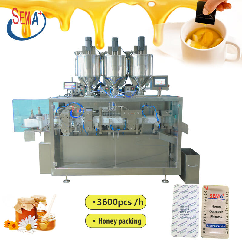 Card Type Filling And Sealing Machine