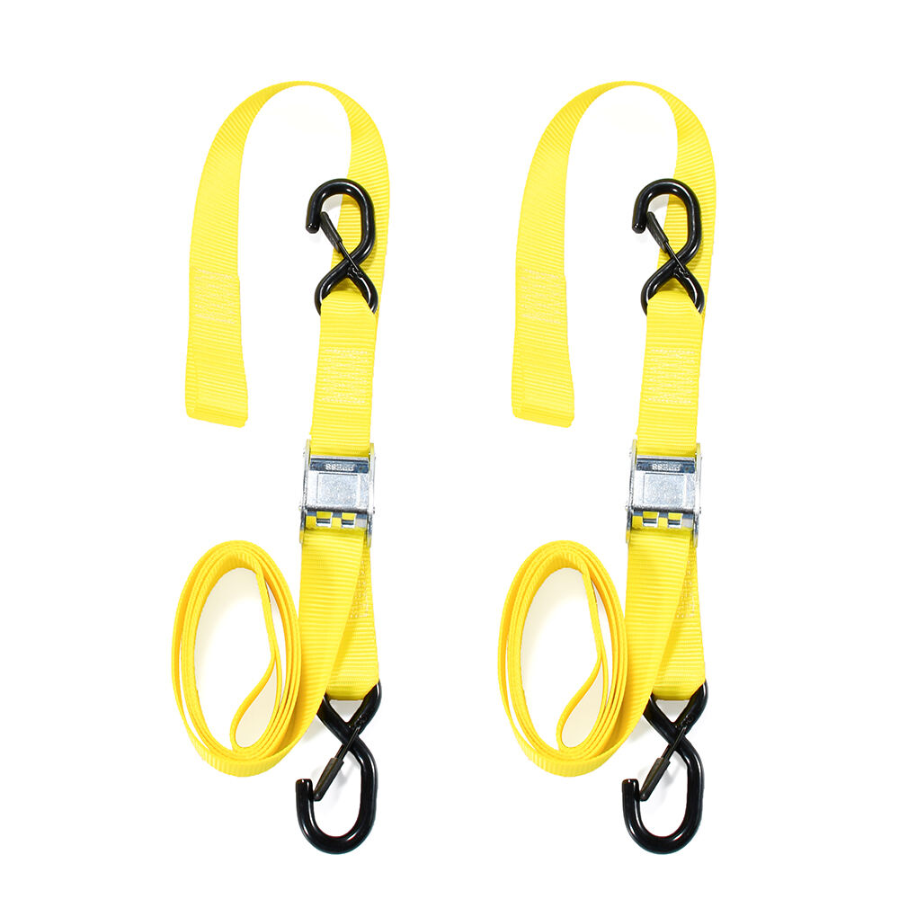 2pk 38mm 1200Kg Motorcycle Cam Tie Down Strap Bike Cargo Straps Motorcycle Kit Transport Accessories details