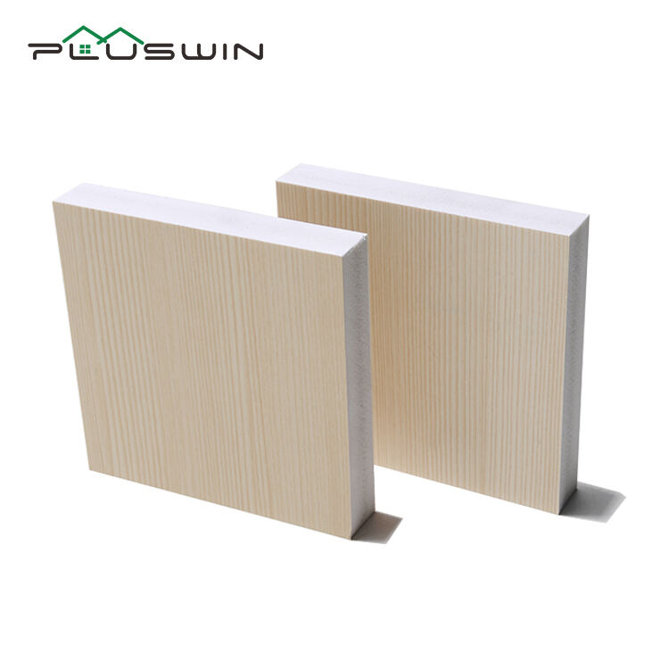 Wood Grain Pvc Sheet Laminated PVC Foam Board China factory factory