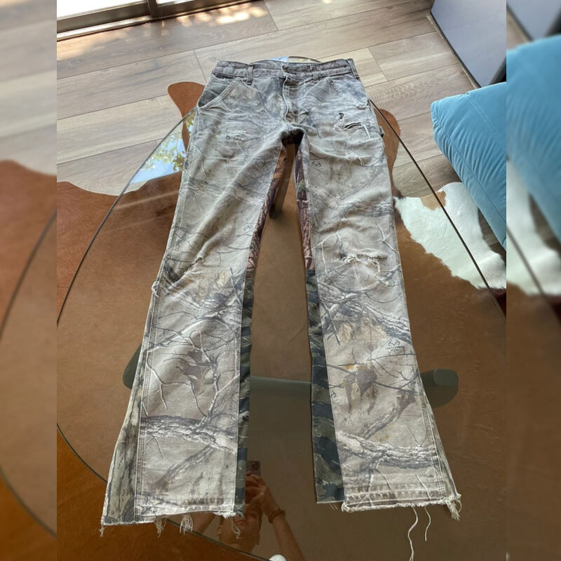 DiZNEW Custom Fashion Men Digital Printing High Quality Denim Jeans