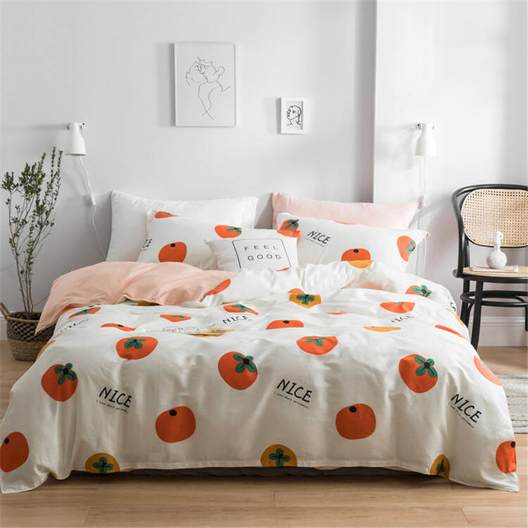 Best Quality polyester luxury seersucker bedding set bedsheet quilt duvet cover bedding set factory