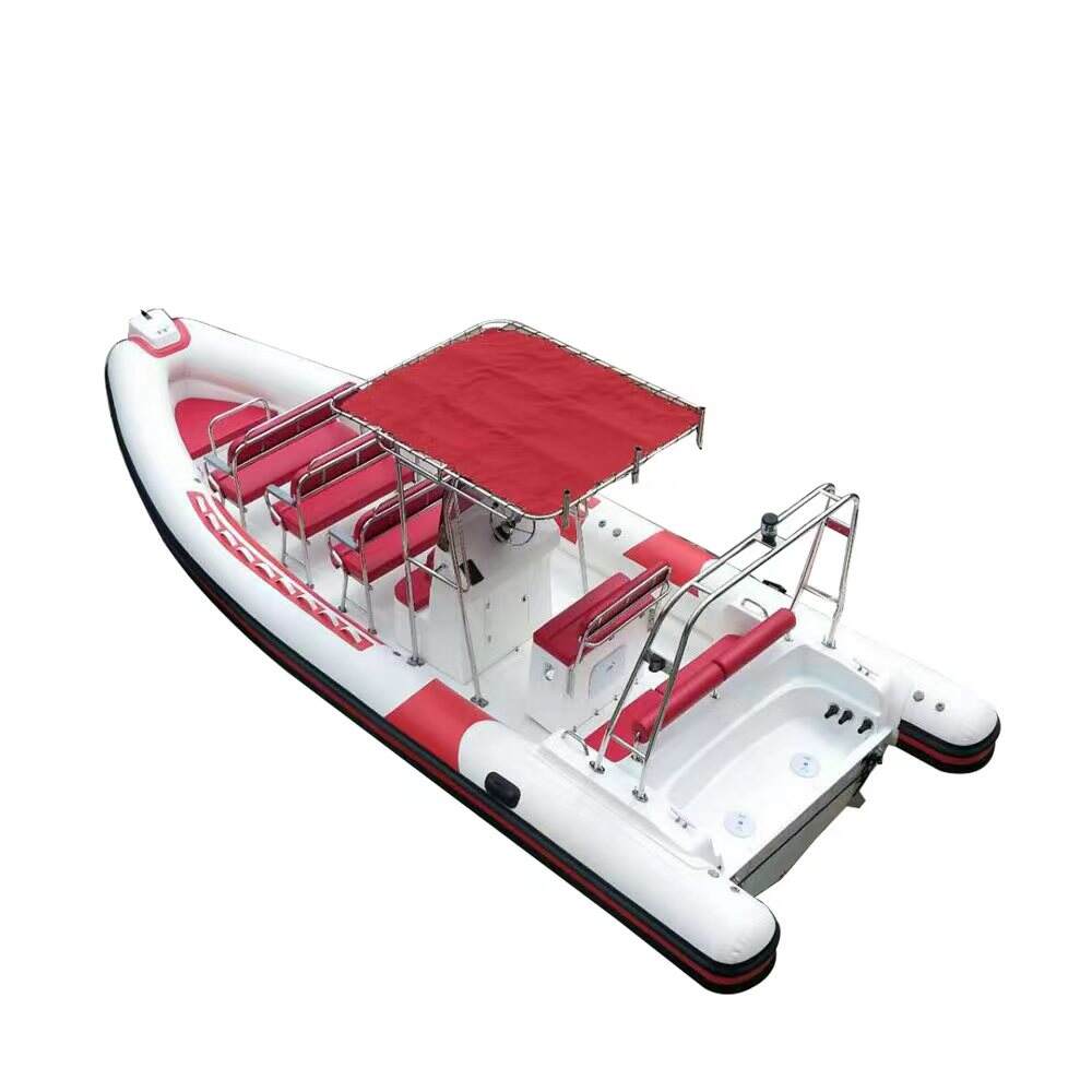 8.5m 9m sea force ocean operation boat speed passenger boat with French Orca hypalon factory