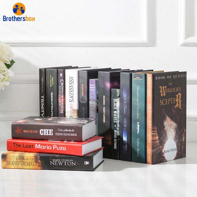 Creative Custom Printed Book Gift Box / Magnetic Book Shape Box manufacture