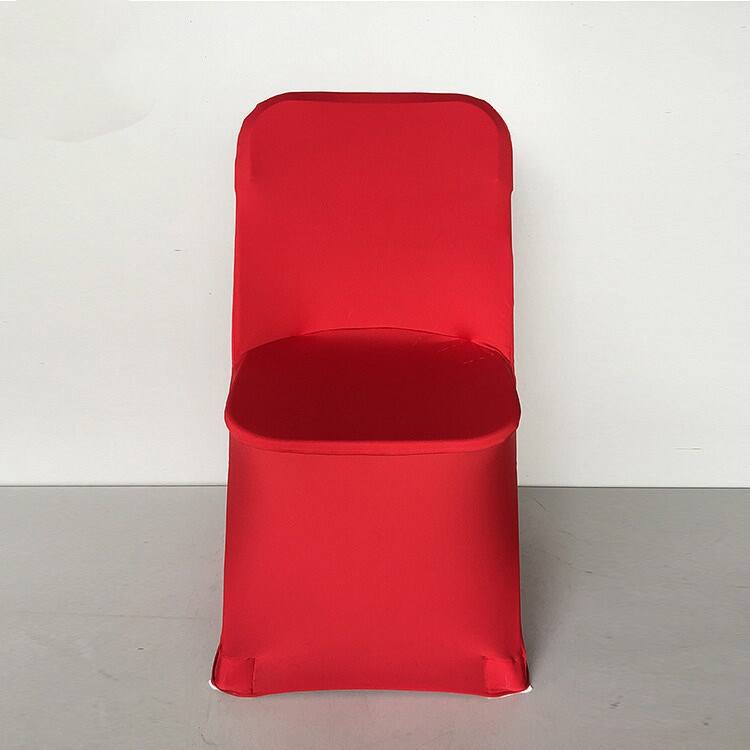 Wholesale red spandex durable thickened quality chair cover supplier