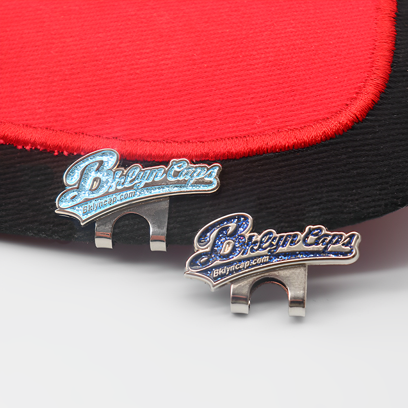 Manufacturer Custom Logo Metal Lapel Hat Clips Glitter Custom Soft Enamel Hat Pins manufacture