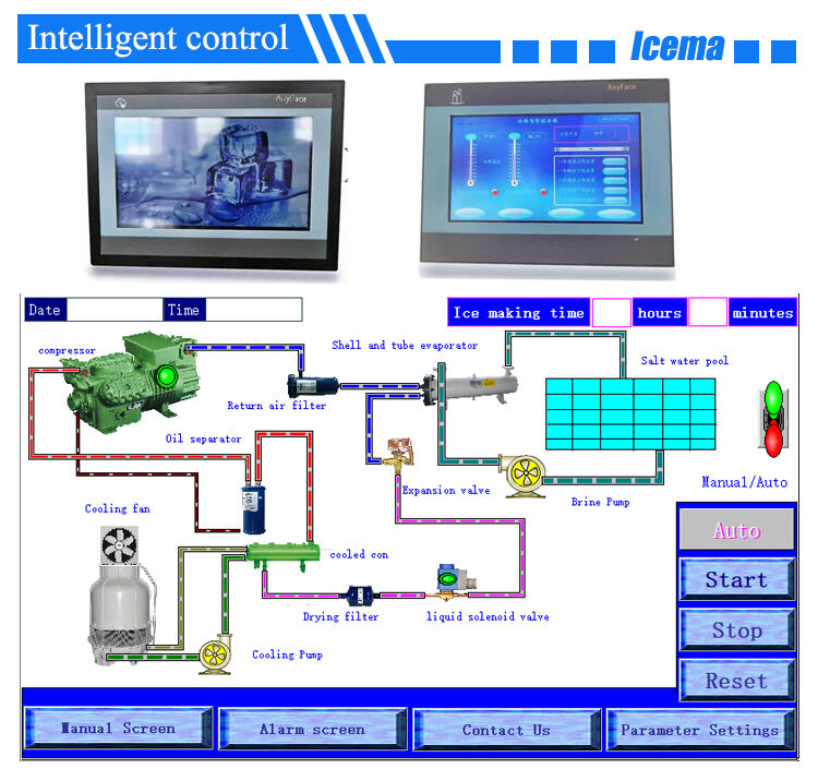 Large capacity ice block making machine factory