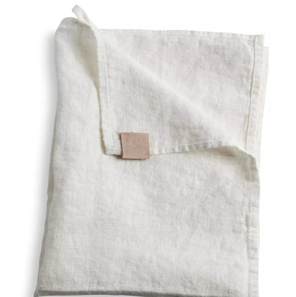 Solid Color Hotel Linen Tea Towels Super Soft Kitchen Tea Towel Solid Color Linen Tea Towels set kitchen table set luxury manufacture