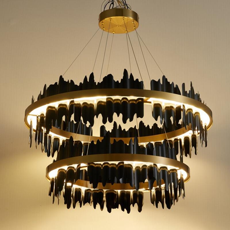 Modern Luxury Style Hill Shade Copper Material LED Pendant Light For Bedroom manufacture