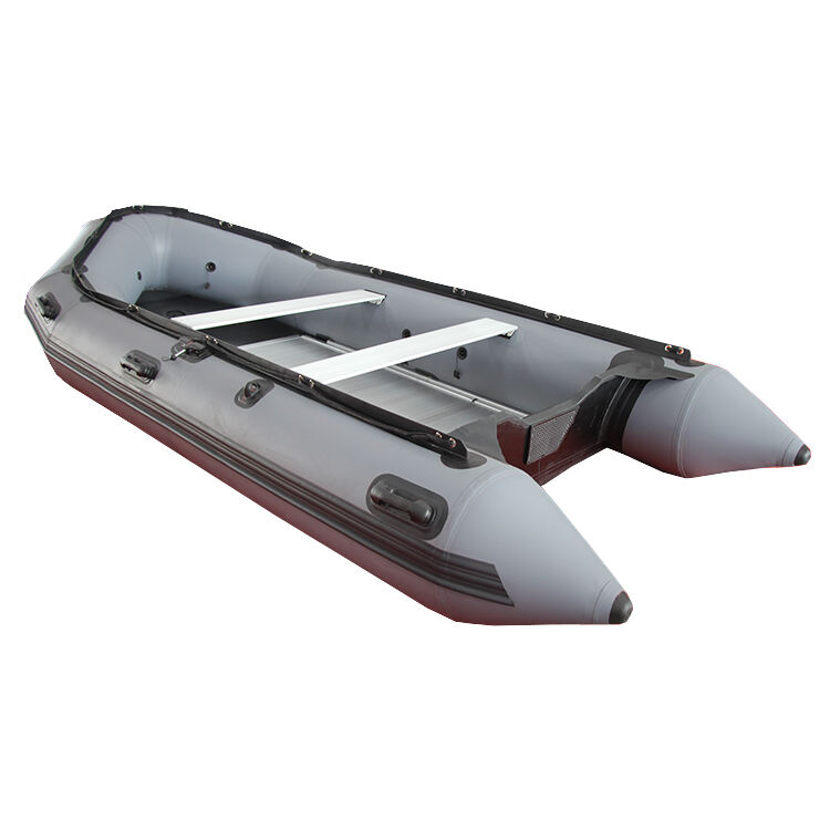 Customized Logo PVC/HYPALON Zodiac 2-3 person  Inflatable ZB-250 PVC Boats with Aluminium Floor details