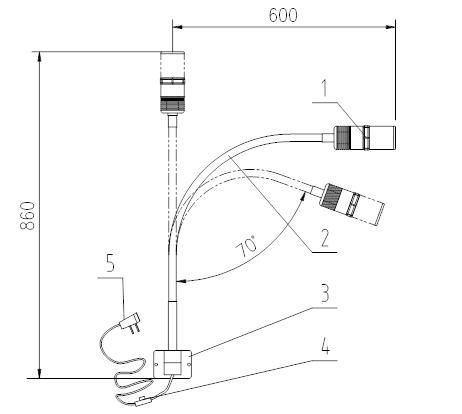 MICARE JD1100G Wholesale wall mount LED examination lamp supplier