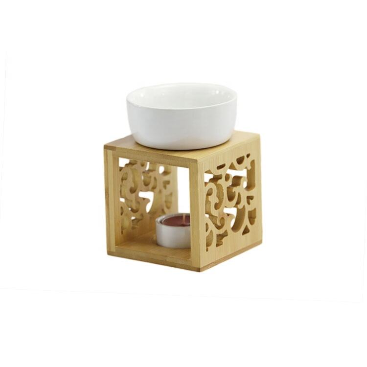 Wholesale home decorative ceramic fragrance aromather porcelain personalized essential oil burners supplier