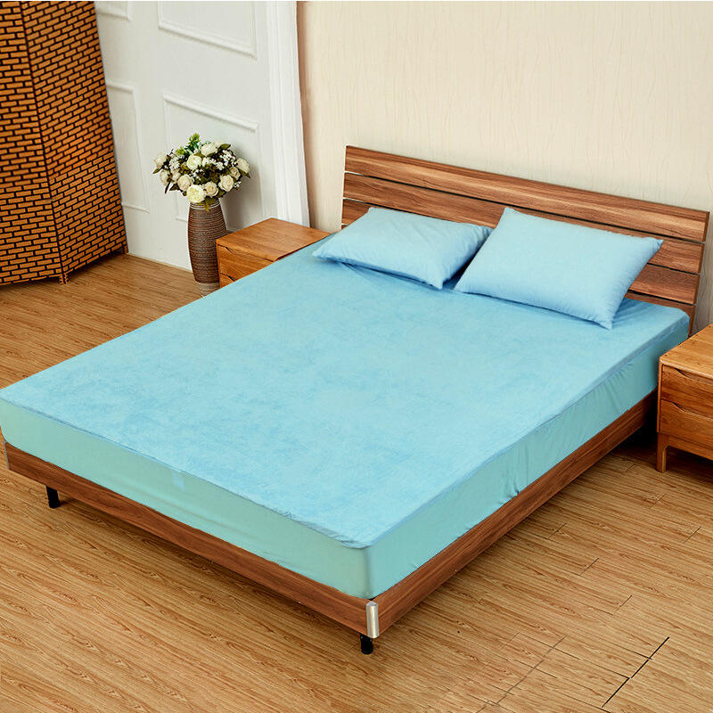 High Quality summer Organic bamboo Fitted Sheet luxury water proof bed sheet factory