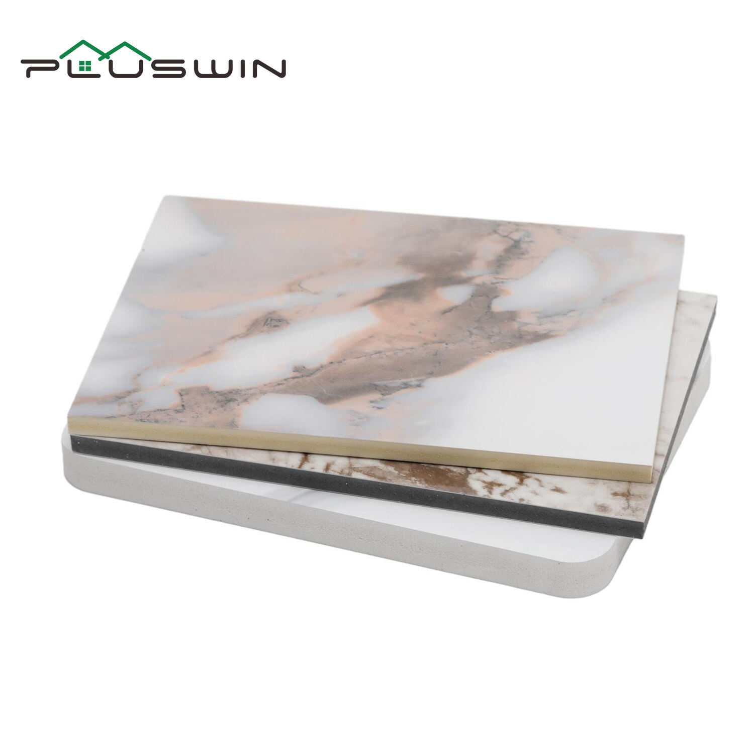 High Quality PVC Marble Sheet Carbon Slate Bamboo Wall Panels at Good Price Plastic Sheets Genre PVC laminated board manufacture