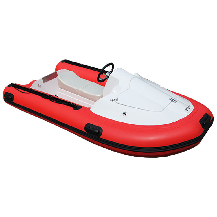 Fiberglass 3.5m Inflatable Jet Ski Speed Boat 350 With Motor details