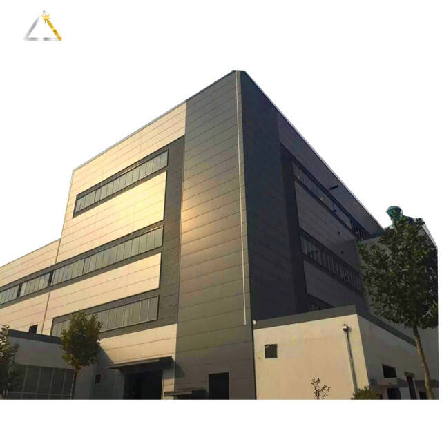 High Rise Building Large-Span Fast Build Prefab Gable Frame Prefabricated Steel Structure Warehouse supplier