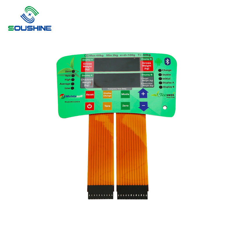 Low-Priced Latching Membrane Switch Keypad Supplier Oem Golden Supplier Membrane Switch Button custom silicone rubber buttons manufacture