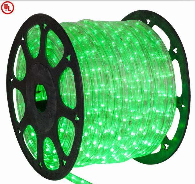 120V /220v Round 2 - Wires LED Rope Connectable Waterproof LED String Lights details