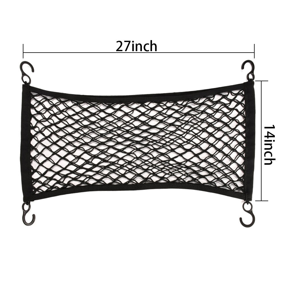 OEM elastic car mesh net for storage organizer for tesla trunk suv factory