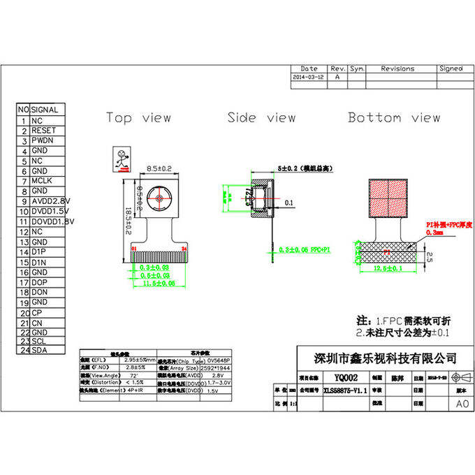 MIPI-Camera-Module-Fixed-Focus