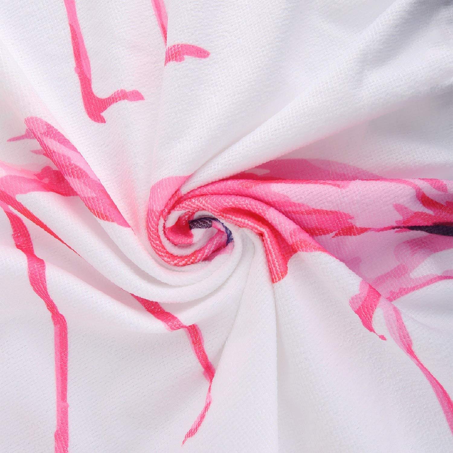 Luxury Custom Print Circle Sandfree Microfiber and cotton  Printed Round Beach Towel With Tassels supplier