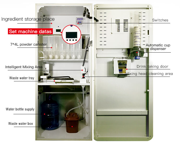 Gym Fitness Equipment Protein Powder Vending Machine Protein Mixing Machine Factory Price Protein Maker manufacture