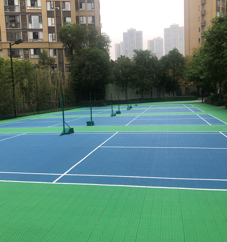 Best Price Plastic Flooring Outdoor Pp Interlocking Tiles Pickleball Basketball Tennis Court Modular Court Floor supplier