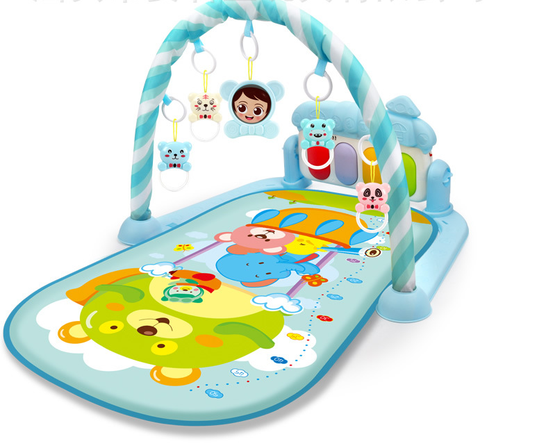 Baby Tummy Time Musical Playmat Music Baby Play Mat Lay and Kids Gym Play mat Fun Piano Boys Girls factory