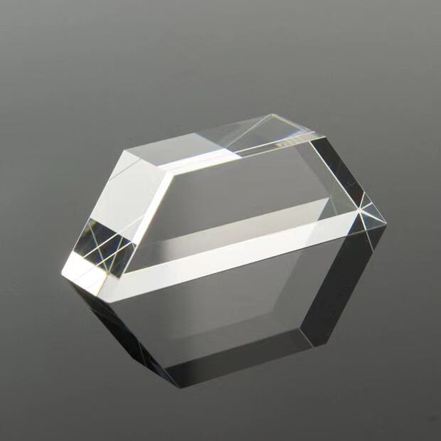 High Transparent Ar Coated Optical Glass Sapphire Fused Silica Trapezoidal Dove Prism supplier