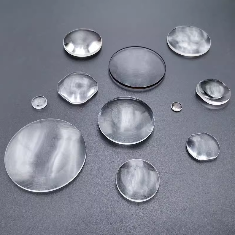 Optical Glass Material BK7 K9 Biconvex lens Sapphire Quartz Focal Length For Magnifying glass supplier