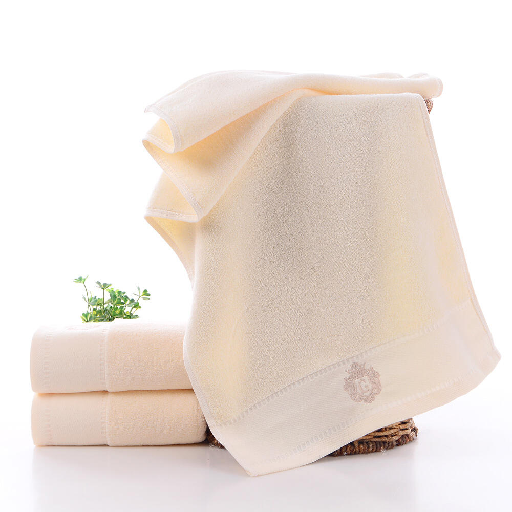 100% Organic Bamboo Towel Luxury Soft Plain Gift home Adult bath towel face towel supplier