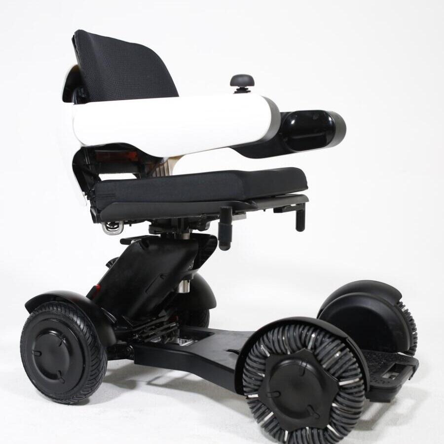 KSM-609 4 Wheels Wireless Portable Detachable Power Mobility Scooter, Handicapped All Terrain Electric Wheelchair Scooter