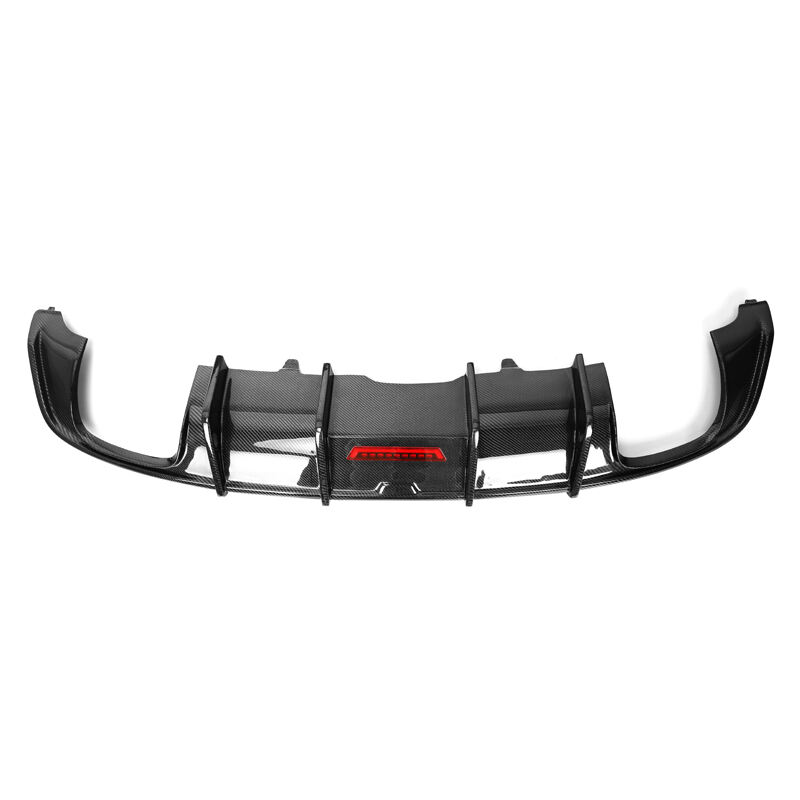 A5 S-Line S5 B9 Carbon Fiber Rear Diffuser lip for Audi S5 2017 2018 2019 supplier