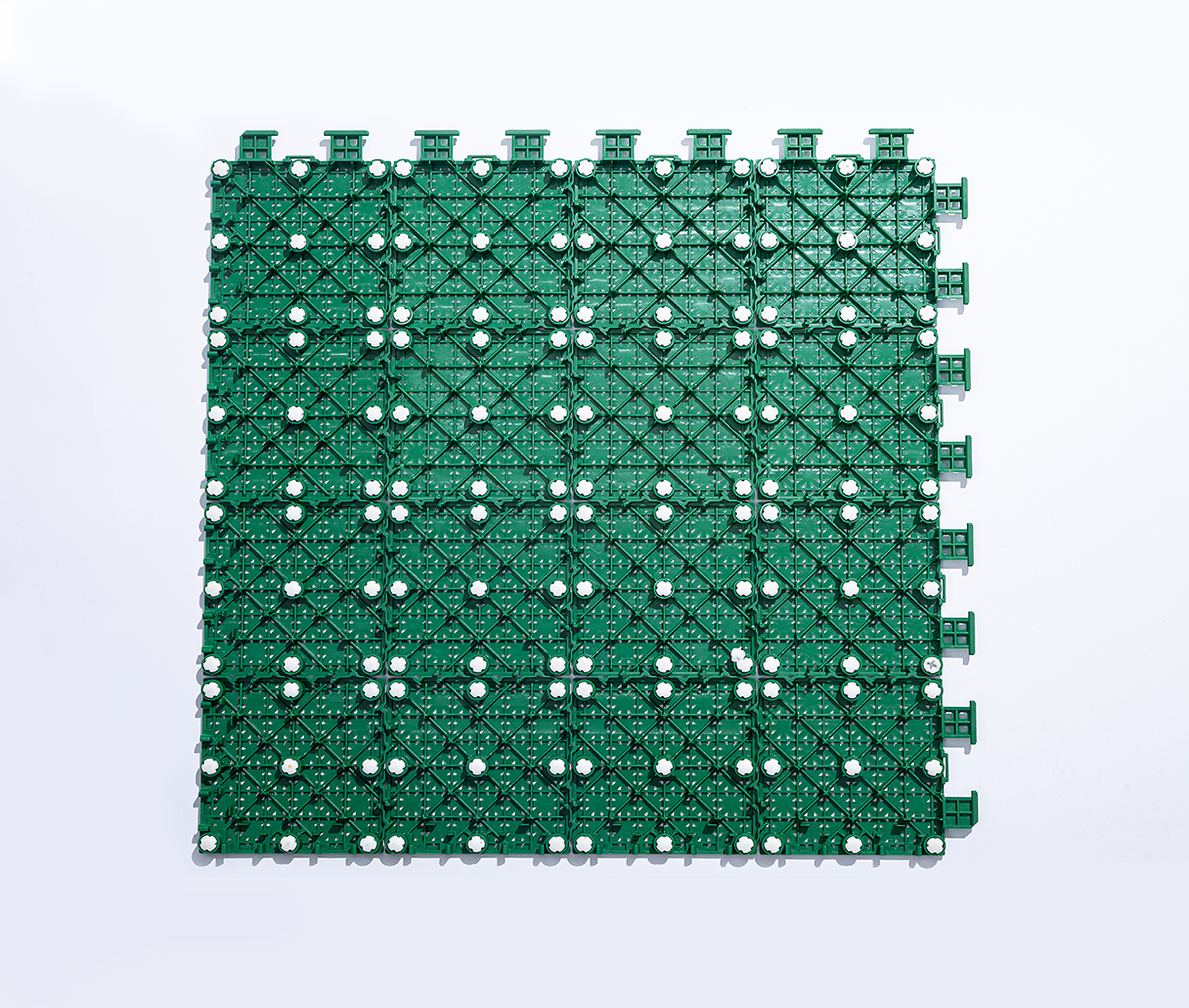 Modular Removable Outdoor Polypropylene Interlocking Sports Court Tiles Used for Basketball Tennis Court Flooring factory