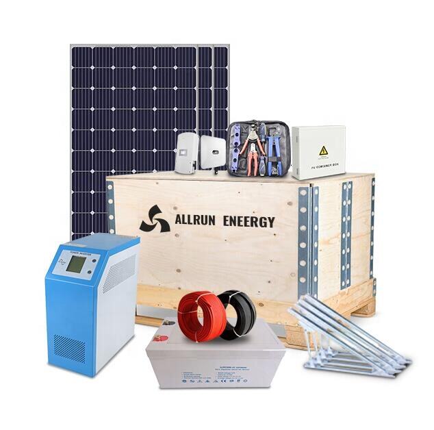 Italy Germany inverter 20kw 15kw 5kw 10000W  off grid  set solar systems also called  complete kit 10kw solar energy system manufacture