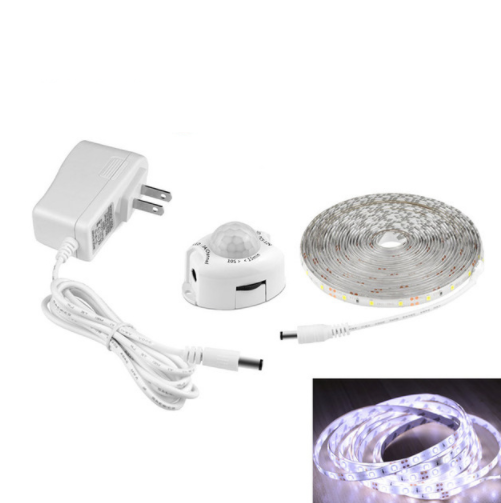 Under Bed Light Motion Activated Sensor Lighting Flexible Led Strip Light with Automatic Shut Off Timer factory