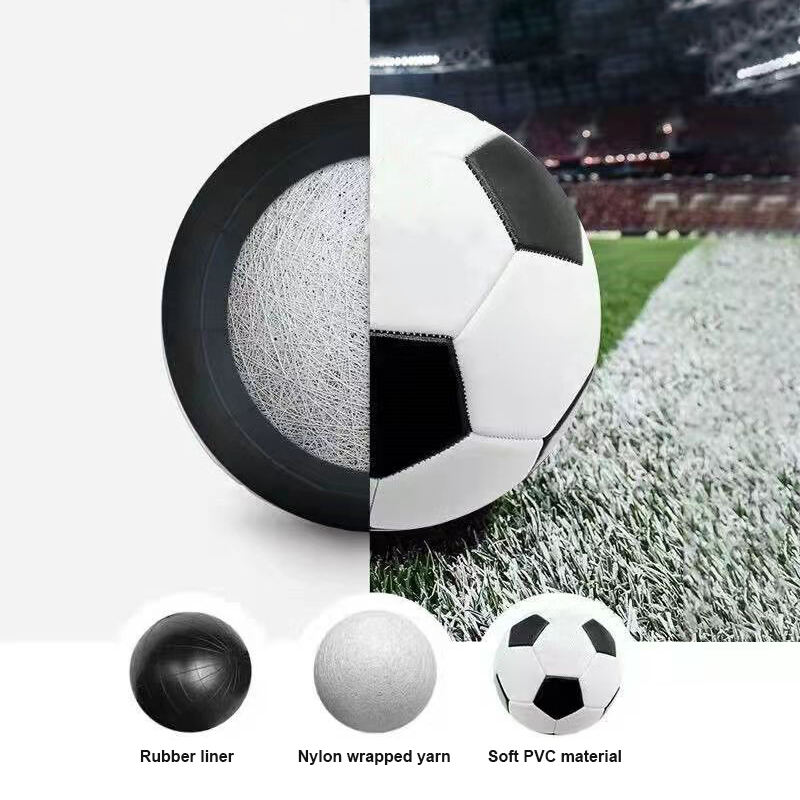 カスタムロゴマッチトレーニングPVCサッカーボールbalones de futbolプロサッカーボールサイズ5 4公式試合製造