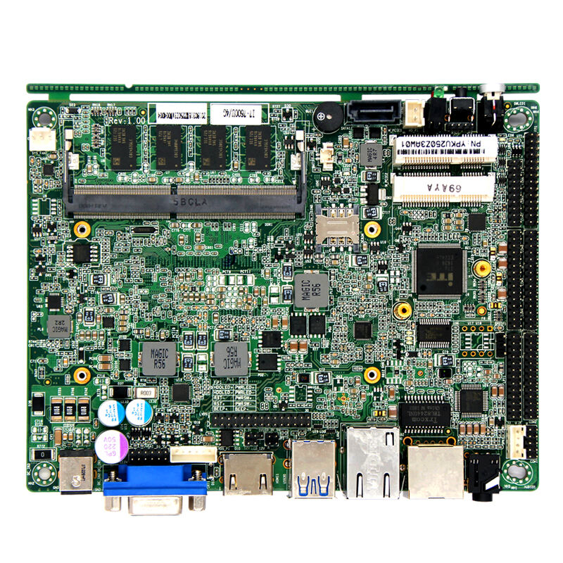 Piesia Intel 6/ 7th Kaby lake-U Z3.5inch Motherboard Onboard 4GB/8GB DDR4 with VGA/HDMI/LVDS/EDP Display supplier