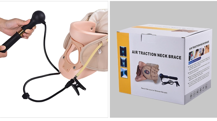 NM003 Neck Relief Ergonomic Inflatable Support For Therapeutic Neck Pain Alleviation Adjustable Class I Medical Device manufacture