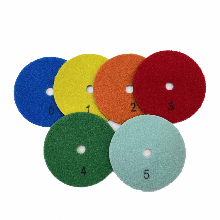 GuHua New Design Customized Dry Granite Polishing Pads Marble Floor Polishing Pads supplier