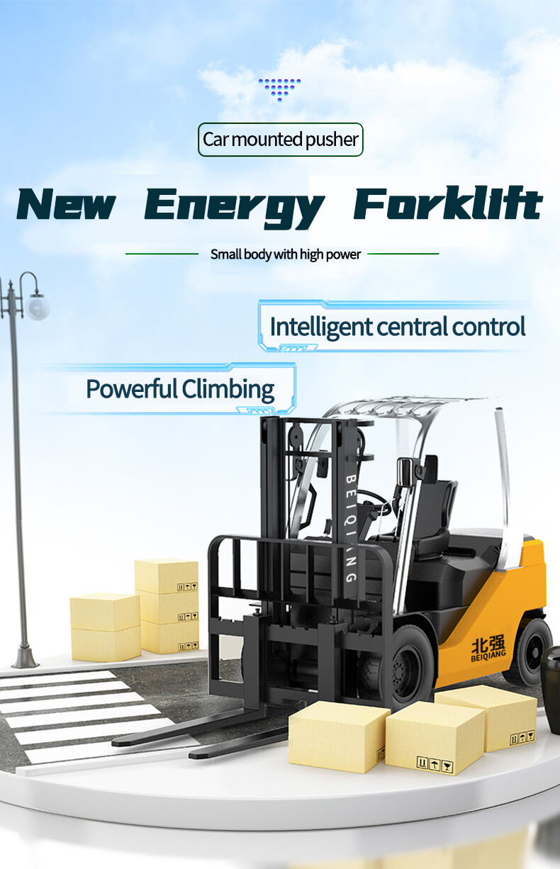 mini direct sales with accessories 1.5 ton 2 ton forklift electric batteries fully electric forklift factory